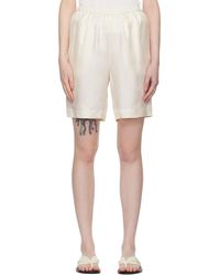 Loulou Studio - Off-white Zinia Shorts - Lyst