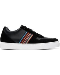 Paul Smith - Black Signature Stripe Fermi Sneakers - Lyst