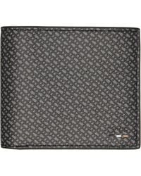 BOSS - Grained Faux-Leather Wallet - Lyst