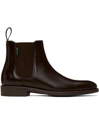 PS by Paul Smith - Brown Cedric Leather Boots - Lyst