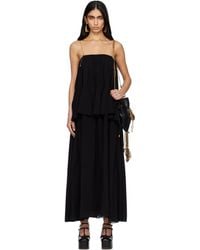 Chloé - Sleeveless Silk Georgette Maxi Dress - Lyst