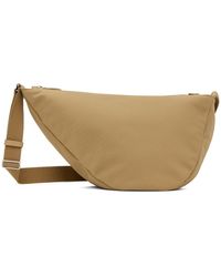 The Row - Beige Small Slouchy Banana Pouch - Lyst