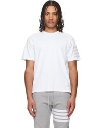 Thom Browne - Milano Cotton 4-Bar T-Shirt - Lyst