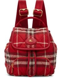 Burberry - Mini Horseshoe Backpack​ - Lyst