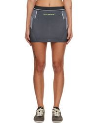 Off-White c/o Virgil Abloh - Race Logo Arrow Seamless Sport Skirt - Lyst
