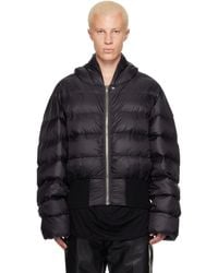 Rick Owens - Tower Hooded Down Jacket - Lyst