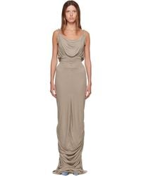 Rick Owens - Tower Nadia Maxi Dress - Lyst