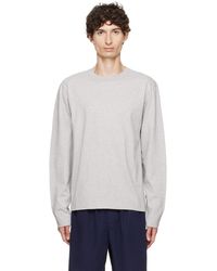 Tekla - Long-Sleeved T-Shirt - Lyst