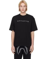 A Bathing Ape - Hand Drawn Logo Relaxed Fit T-Shirt - Lyst