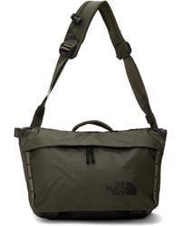 The North Face - Khaki Base Camp Voyager Messenger Bag - Lyst