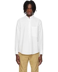 AURALEE - Washed Finx Twill Big Shirt - Lyst