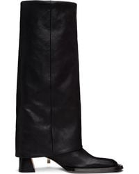 Miista - Bellamy Fold Over Tall Boots - Lyst