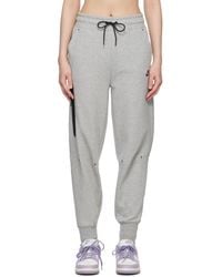 Nike - Gray Sportswear Tech Lounge Pants - Lyst