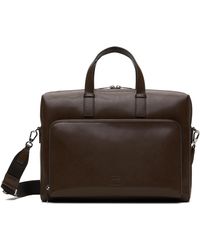 Paul Smith - Porte-Document À Deux Volets Brun En Cuir - Lyst