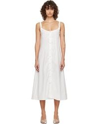 Fruity Booty - Broderie Midi Dress - Lyst