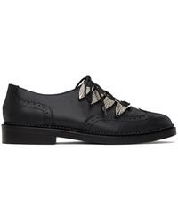 Toga - Chaussures oxford de style ghillie noires - Lyst