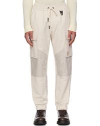 Moncler - Moncler X Frgmt Hiroshi Fujiwara Cotton & Linen Jogging Cargo Pants - Lyst