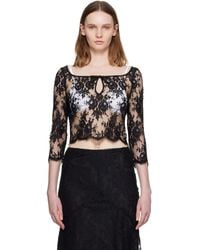 ShuShu/Tong - Cut-Out Neckline Top - Lyst