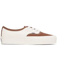 Vans - オフホワイト&ブラウン Authentic Reissue 44 スニーカー - Lyst