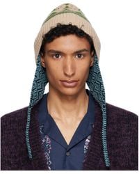 Dries Van Noten - Jacquard Wool Beanie - Lyst
