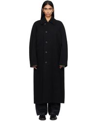 Our Legacy Black Manta Coat | Lyst UK Our Legacy Black Manta Coat | Lyst UK