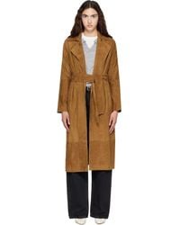 Arma - Tan Yava Suede Jacket - Lyst
