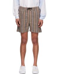 Schnayderman's - Linen Shorts - Lyst