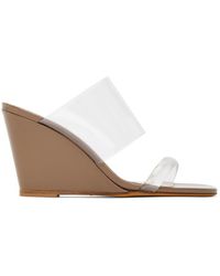 topshop wander tan wedges