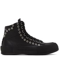 Alexander McQueen - Black Plimsoll Sneakers - Lyst