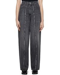 MM6 by Maison Martin Margiela - Loose-Fit Jeans - Lyst