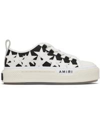 Amiri - Denim Stars Court Low Sneakers - Lyst