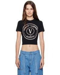 Versace Jeans Couture - V-Emblem Slim-Fit T-Shirt - Lyst