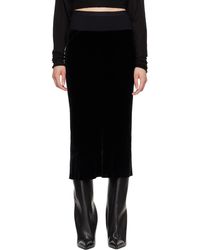 Rick Owens - Tower Knee Bias Midi Skirt - Lyst