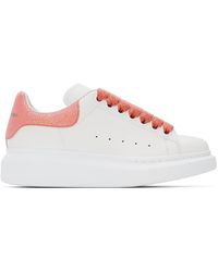 pink glitter alexander mcqueen trainers