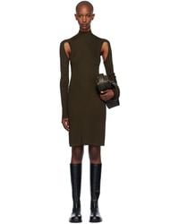 Helmut Lang - Air Turtleneck Midi Dress - Lyst