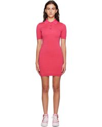 Moschino - Pink All Over Minidress - Lyst