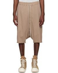 Rick Owens - Temple Drawstring Pods Shorts - Lyst