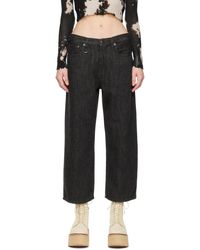 R13 - Black Ankled D'arcy Jeans - Lyst
