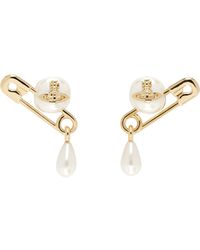 Vivienne Westwood - Claude Small Stud Earrings - Lyst