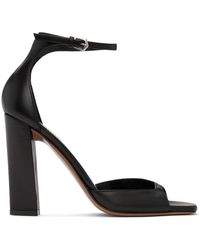 Paris Texas - Sandales À Talon Bottier Grace Noires - Lyst