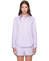 HOMMEGIRLS - パープル 70's ポケットシャツ - Lyst