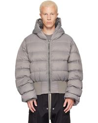 Rick Owens - Tower Nylon Duvet Hooded Down Jacket - Lyst