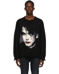 R13 Robert Smith Sweater - Black