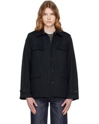 A.P.C. - Belted Jacket - Lyst