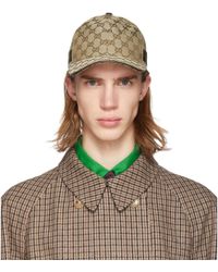 Gucci Casquette de base-ball avec détail bande Web - Neutre