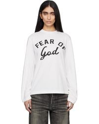 Fear Of God - Varsity Long Sleeve T-Shirt - Lyst