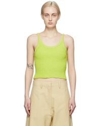 ARCH THE - Knit Tank Top - Lyst