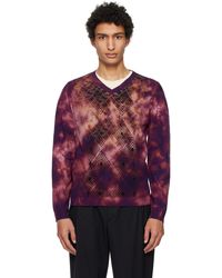 Kiko Kostadinov - Hatha V-Neck Knit Sweater - Lyst