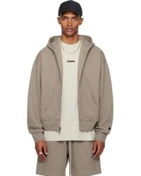 Fear Of God - Classic Fit Fleece Zip-Up Hoodie - Lyst