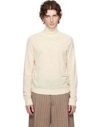 JW Anderson - Off- Logo Turtleneck - Lyst